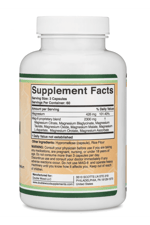 Double Wood  Magnesium MAG-8 Complex 180 Capsules (436mg Elemental Magnesium Provided by 2,300mg of Eight Different Forms of Magnesium).39.