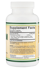Double Wood Mushroom Max Blend  1,000mg  120 Capsul Top 10 USA Grown Mushrooms (Lion's Mane, Reishi, Cordyceps, and More).