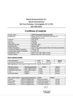 Double Wood  NMN Nicotinamide Mononucleotide (NMN) 250mg 60 Capsul. Usa Version 4045