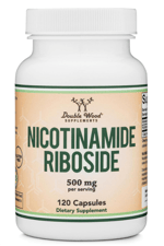 Double Wood  NR NAD+ (Nicotinamide Riboside) Hydrogen Malate 120 Capsul.