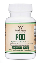 Double Wood  PQQ (Pyrroloquinoline quinone) 20mg 60 Capsul.Orj Abd Firma Ürünü.39.