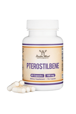 Double Wood Pterostilbene 100mg  The USA, 60 Capsul, Resveratrol, Antioxidant for Longevity Support (Non-GMO, Gluten Free) 38.