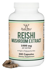 Double Wood Reishi Mushroom  (Red Reishi) 300 Capsul.41.