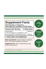 Double Wood Resveratrol 500mg 120 Capsul.ABD MENŞEİ.39.