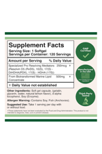 Double Wood  SPM  500mg 120 Softgels. Usa Menşei.57.