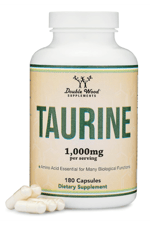 Double Wood Taurine 1000mg Per Serving, 180 Capsul.From the American Distributor Company.37.