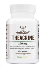 Double Wood  Theacrine. 100mg 60 Capsul. Usa Version 40.