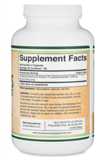 DoubleWood  Cordyceps Mushroom  Extract 1000mg 210 Capsul.39.