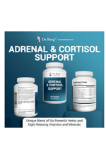 Dr. Berg  Adrenal Cortisol Support-Mood,Focus,Relaxation 60 Capsul.Usa Menşei.64.
