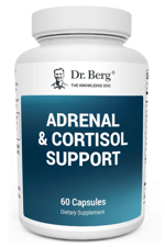 Dr. Berg  Adrenal Cortisol Support-Mood,Focus,Relaxation 60 Capsul.Usa Menşei.64.