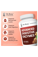 Dr. Berg  Advanced Digestive Enzymes - 180 Tablets.53.