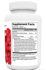 Dr. Berg  Blood Sugar Support Advanced Formula with Chromium & Potassium 120- Vegetable Capsul.Abd Menşei.64.