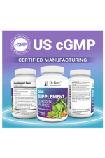 Dr. Berg DIM Supplement Estrogen Balance with Black Cohosh and - 60 Capsules.47.