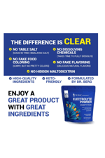 Dr. Berg  Electrolyte Powder Packets  Drink Mix - 28 Total Hydration Pouches Sugar Free - Keto No Sugar.