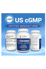 Dr. Berg L-Theanine 200mg - Includes Zinc, Copper, L-Tyrosine – L-Theanine - for Relaxation, and Mental Clarity* – 90  Capsules.Abd Menşei.58.