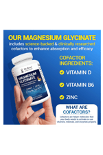 Dr. Berg Maximum Strength 4-in-1 Chelated Magnesium Glycinate with Clean 150 Capsul.Abd Menşei.55.