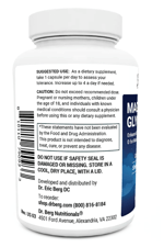 Dr. Berg Maximum Strength 4-in-1 Chelated Magnesium Glycinate with Clean 150 Capsul.Abd Menşei.55.