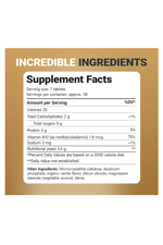 Dr. Berg Nutritional Yeast – Natural B12 Added - All 8 B Vitamin Complex – Organic Vanilla Flavor - 270 Vegan Tablets.57.