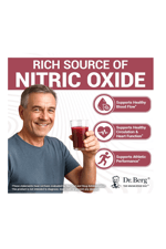 Dr. Berg Raw Organic Beet Powder from Real Earth-Grown Beets – USDA Certified Organic Beet Root Powder to Support Nitric Oxide Levels, Energy, Blood Flow,  Heart Health– 30 Servings.
