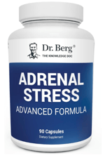 Dr. Berg’s Adrenal Stress Advanced Formula -  Mood and Energy Support  - Cortisol Manager with - 90 Capsul.ABD MENŞEİ.
