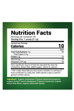 Dr. Berg USDA Certified Raw Organic Green Powder Superfood (60 Servings) - Raw Wheatgrass, Chlorophyll, Trace Minerals & Natural Enzymes.4167
