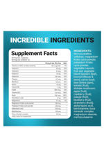 Dr. Berg Whole Food Multivitamin with Minerals - for Men and Women - Includes Premium Whole Food Fruits and Vegetable Blend with Folate, Alpha-lipoic Acid and More - 60 Capsules.64.