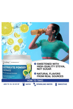 Dr. Berg Zero Sugar Hydration Keto Electrolyte Powder - 1000 mg of Potassium & Real Pink Himalayan Salt (NOT Table Salt) -Hydration Drink Mix - 50 Servings 300gr.63.
