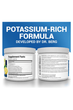 Dr. Berg Zero Sugar Hydration Keto Electrolyte Powder - 1000 mg of Potassium & Real Pink Himalayan Salt (NOT Table Salt) -Hydration Drink Mix - 50 Servings 300gr.63.
