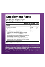 Dr. Berg's Friendly Probiotic Liquid Supplement Drink Mix w/ 12 Live Probiotics Strains.500ML 32 Servis.