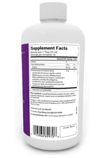 Dr. Berg's Friendly Probiotic Liquid Supplement Drink Mix w/ 12 Live Probiotics Strains.500ML 32 Servis.
