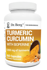 Dr.Berg  Turmeric Curcumin (BioPerine) 1350mg  60 Capsul.Usa Menşei.44.