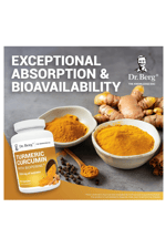 Dr.Berg  Turmeric Curcumin (BioPerine) 1350mg  60 Capsul.Usa Menşei.44.