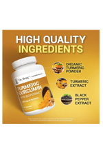 Dr.Berg  Turmeric Curcumin (BioPerine) 1350mg  60 Capsul.Usa Menşei.44.