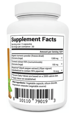 Dr.Berg  Turmeric Curcumin (BioPerine) 1350mg  60 Capsul.Usa Menşei.44.