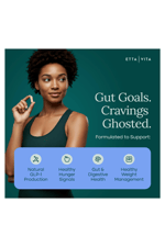 Etta Vita GLP-1 90 Veg Capsul  Weight Loss  Appetite Control for Men and Women with Akkermansia, Berberine, Inulin, EGCG, Resveratrol, Hops, Polyphenols - Supports Digestion, Hunger, Cravings, Gut Health.67.