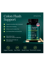 Etta Vita GLP1 Energy Igniter+ 60 Capsul Weight Loss  Energy - Appetite Suppressant  Fat Burner for women and men with Berberine, Yerba Mate, Psyllium Husk, Senna Leaf, Lemon, Black Garlic - Digestive Broom.Made ın Usa.