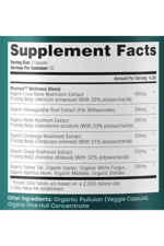 Etta Vita Mushroom+Asvaganda 90 Capsul Lions Mane,Chaga,Reishi,Cordyceps,Turkey Tail 10x Adaptogenic Complex Focus-Energy,Immunity Nootropic.