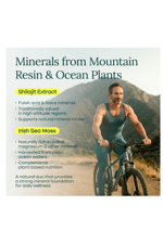 Etta Vita Urolithin-A Complex 90 Capsul Shilajit, Organic Sea Moss Tong kat Ali, Natural Energy, and Focus for Men  Women (Made in USA .