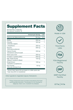 Etta Vita Zeolite Cleanse Liver Detox 90 Capsul Repair-Microplastics for Gut Health,Cognition Natural Energy-Glutathione,NAC,Chlorella,Spirulina,ALA,Cilantro,Milk Thistle,Noni, Shilajit.Made ın Usa.