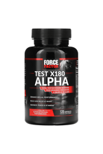 Force Factor, Test X180 Alpha, 120 Capsules.  Made ın Usa.