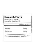 Freedom Research OSTA SHRED MİX - MK 2866 + GW 501516  Cutting Combo 15mg  90 Capsul.Usa.48.