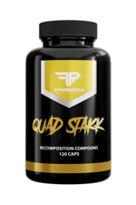 Freedom Research  QUADSTAKK  MİX  SR 9009 - RAD 140 - S 4 - GW 501516  120 Capsul.Made ın Usa 4055