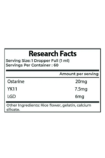 Freedom Research SAVAGE MİX - MK 2866 - YK 11 - LGD 4033  60ml 33.5mg.Made ın Usa 54.
