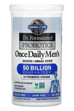 Garden of Life, Dr. Formulated Probiotics, Once Daily Men's, 50 Billion, 30 Vegetarian Capsul.Made ın Usa.59.