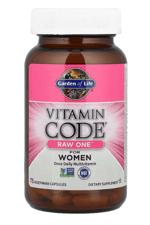 Garden of Life, Vitamin Code, RAW One, Once Daily Multi vitamin For Women, 75 Vegetarian Capsules.Abd Menşei.