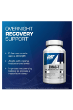 GAT Sport Essentials ZMAG-T Zinc, Magnesium, B6 + Boron, 90 Veg Capsules.Made ın Usa.42