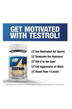 GAT Testrol Gold ES Testosterone Booster 60 Tablet. Orj Usa Menşei. 0057