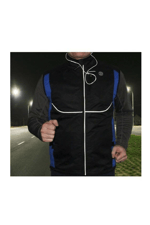 Gold's Gym Men's Reflective Amerikan Spor Yelek L/XL Beden