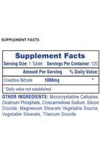 Hi-Tech Pharmaceuticals Creatine Nitrate 1000mg 120 Tablet.USA 41.