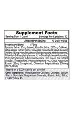 Hi-Tech Pharmaceuticals ECA Xtreme 90 tablet EPHEDRAA+DMHA Thermogenic Fat Burner.Usa Version.4043